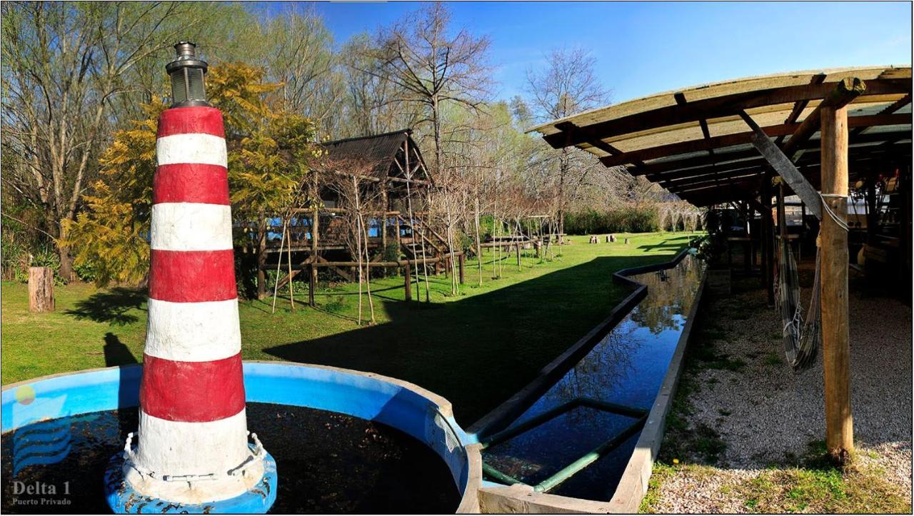 Cabanas Faro Delta Tigre Esterno foto